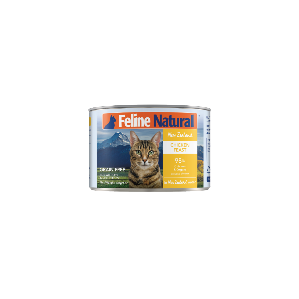 Chicken Feast Canned Cat Food Feline Natural Australia